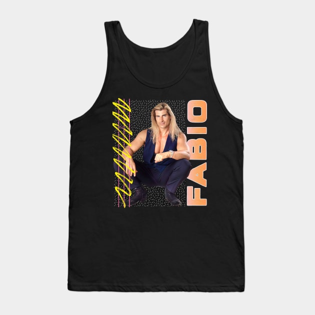 Fabio / 90s Aesthetic Tank Top by DankFutura